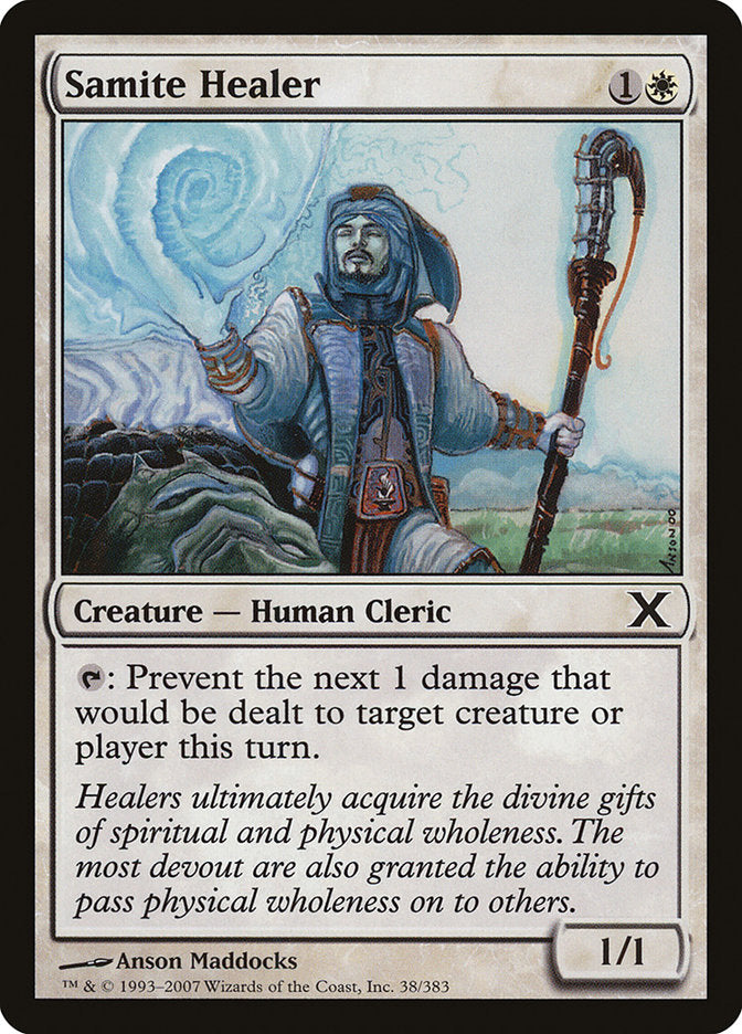 Samite Healer [Tenth Edition] | Gate City Games LLC