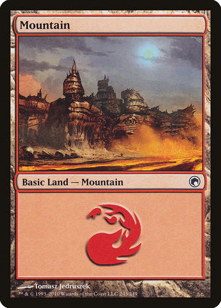 Mountain (243) [Scars of Mirrodin] | Gate City Games LLC