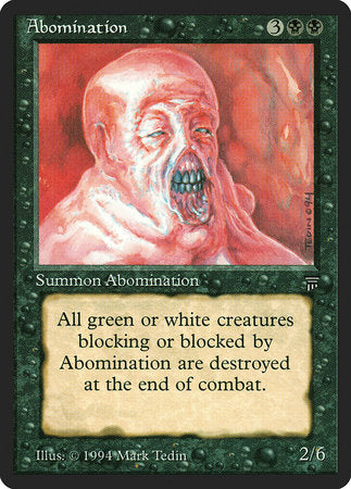 Abomination [Legends] | Gate City Games LLC