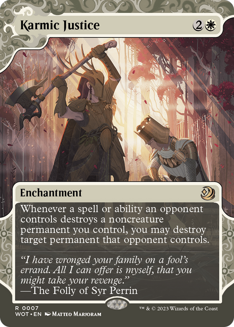 Karmic Justice [Wilds of Eldraine: Enchanting Tales] | Gate City Games LLC
