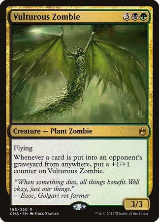 Vulturous Zombie [Commander Anthology] | Gate City Games LLC