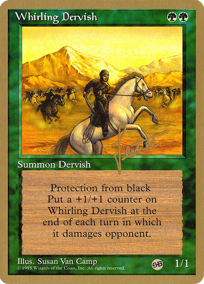 Whirling Dervish (Bertrand Lestree) (SB) [Pro Tour Collector Set] | Gate City Games LLC