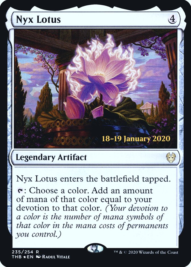 Nyx Lotus [Theros Beyond Death Prerelease Promos] | Gate City Games LLC