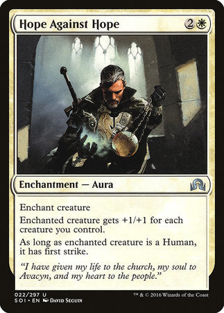 Hope Against Hope [Shadows over Innistrad] | Gate City Games LLC