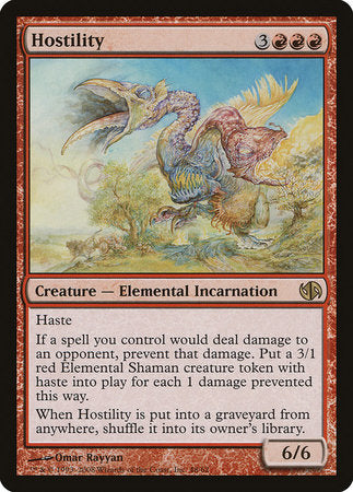 Hostility [Duel Decks: Jace vs. Chandra] | Gate City Games LLC