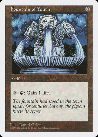 Fountain of Youth [Fifth Edition] | Gate City Games LLC