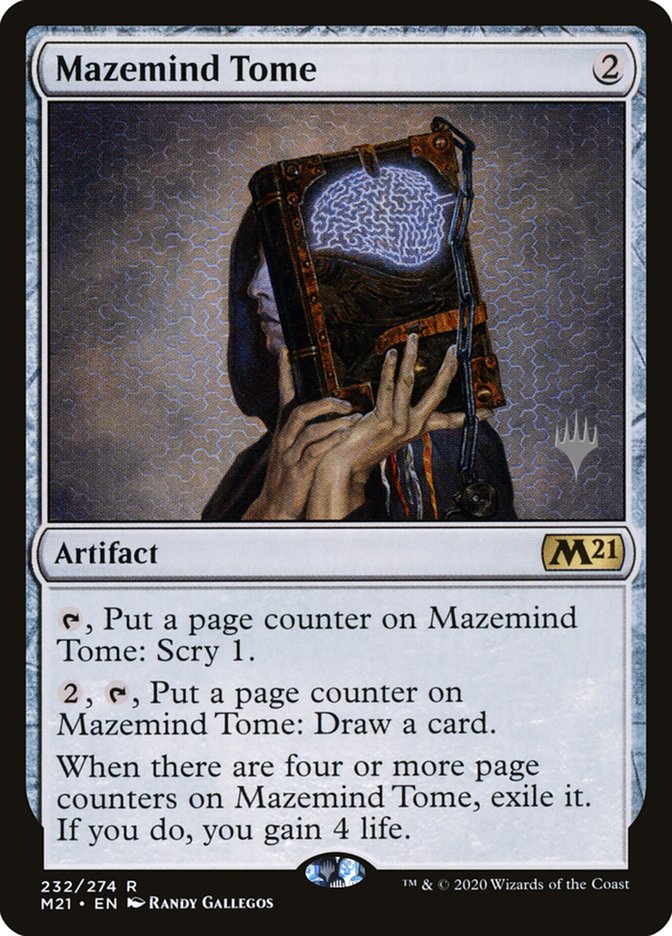 Mazemind Tome (Promo Pack) [Core Set 2021 Promos] | Gate City Games LLC