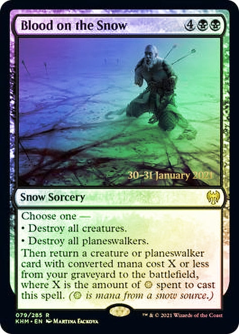 Blood on the Snow  [Kaldheim Prerelease Promos] | Gate City Games LLC