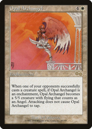 Opal Archangel [Urza's Saga] | Gate City Games LLC