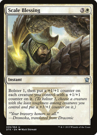 Scale Blessing [Dragons of Tarkir] | Gate City Games LLC