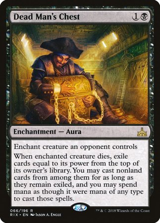 Dead Man's Chest [Rivals of Ixalan] | Gate City Games LLC
