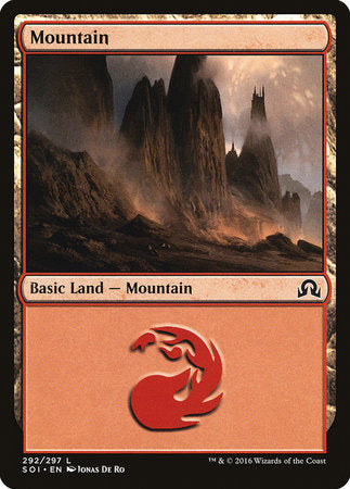 Mountain (292) [Shadows over Innistrad] | Gate City Games LLC