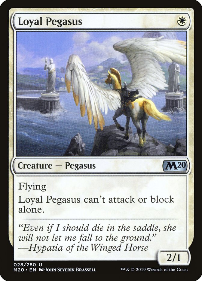 Loyal Pegasus [Core Set 2020] | Gate City Games LLC