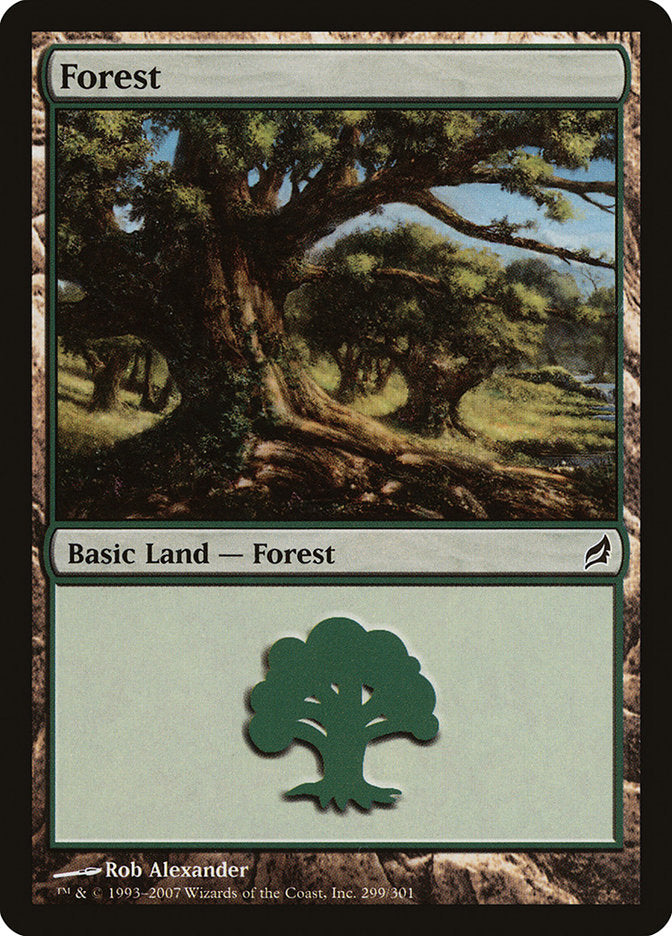 Forest (299) [Lorwyn] | Gate City Games LLC