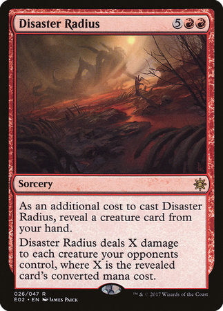 Disaster Radius [Explorers of Ixalan] | Gate City Games LLC