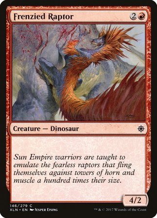 Frenzied Raptor [Ixalan] | Gate City Games LLC