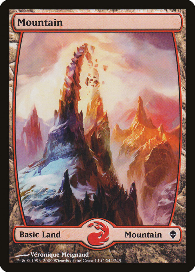 Mountain (244) [Zendikar] | Gate City Games LLC