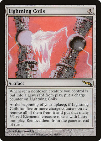 Lightning Coils [Mirrodin] | Gate City Games LLC