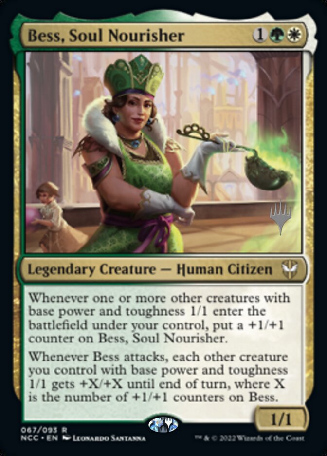 Bess, Soul Nourisher (Promo Pack) [Streets of New Capenna Commander Promos] | Gate City Games LLC