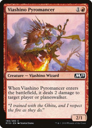 Viashino Pyromancer [Core Set 2019] | Gate City Games LLC