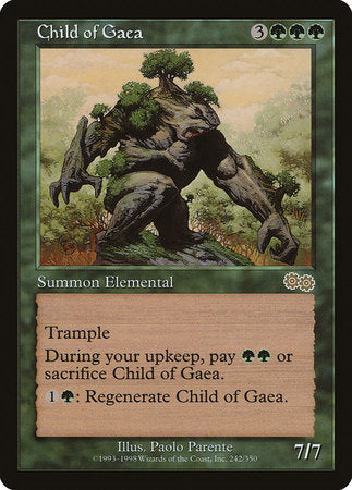 Child of Gaea [Urza's Saga] | Gate City Games LLC