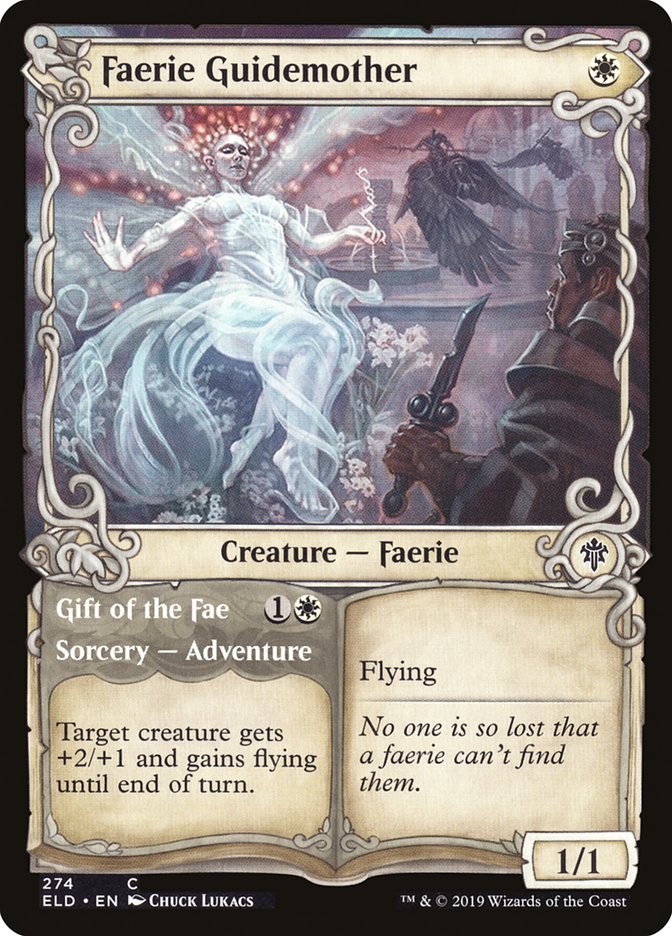 Faerie Guidemother // Gift of the Fae (Showcase) [Throne of Eldraine] | Gate City Games LLC