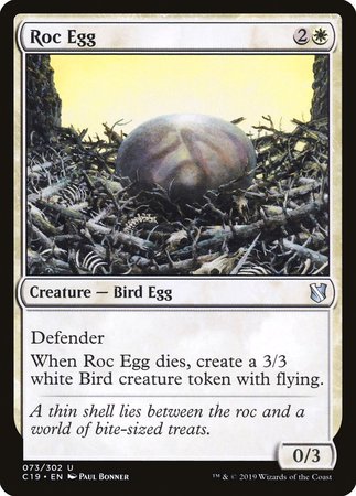 Roc Egg [Commander 2019] | Gate City Games LLC