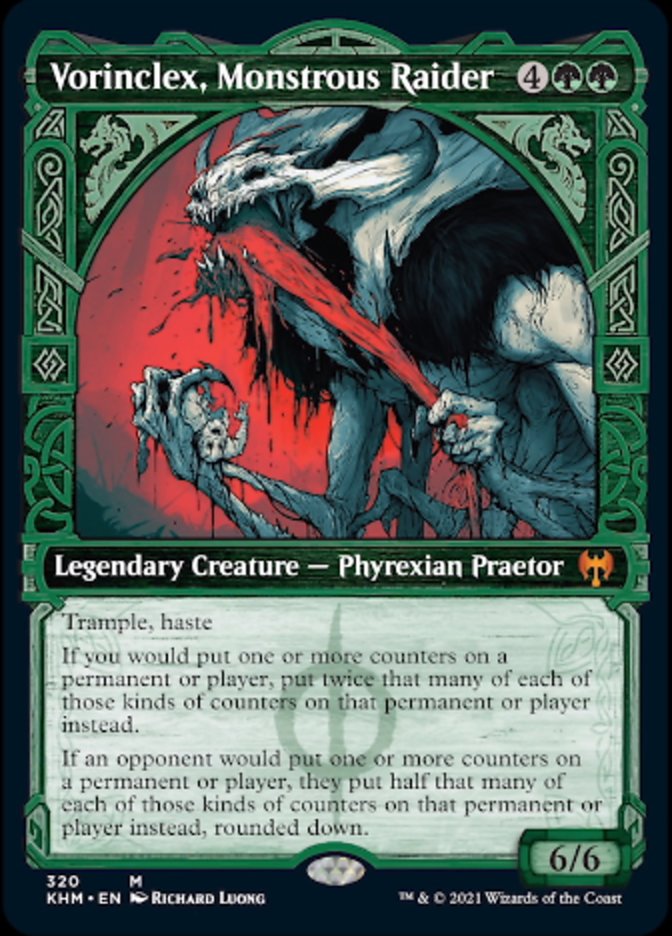 Vorinclex, Monstrous Raider (Showcase) [Kaldheim] | Gate City Games LLC