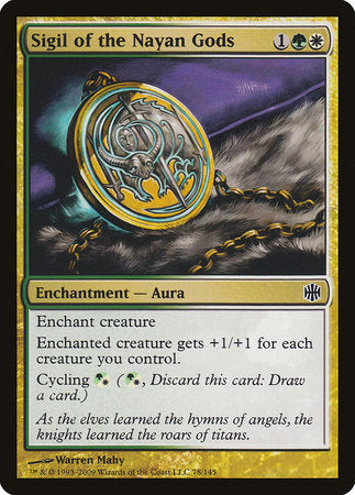 Sigil of the Nayan Gods [Alara Reborn] | Gate City Games LLC