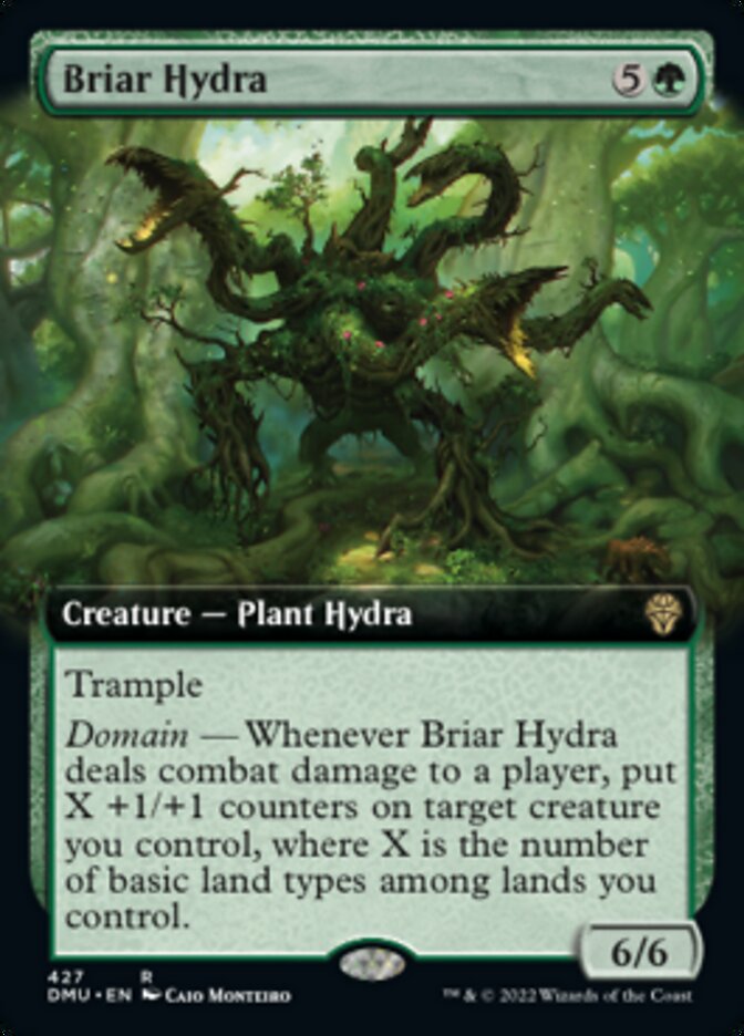Briar Hydra (Extended Art) [Dominaria United] | Gate City Games LLC