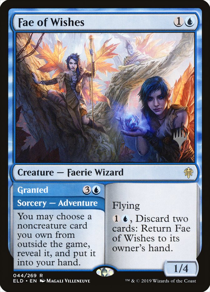 Fae of Wishes // Granted (Promo Pack) [Throne of Eldraine Promos] | Gate City Games LLC