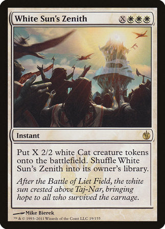 White Sun's Zenith [Mirrodin Besieged] | Gate City Games LLC