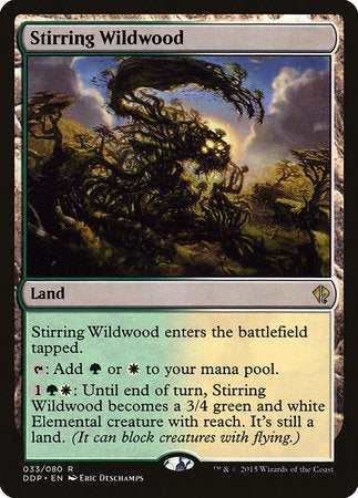 Stirring Wildwood [Duel Decks: Zendikar vs. Eldrazi] | Gate City Games LLC