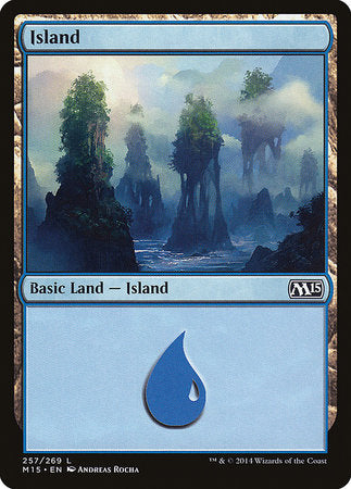 Island (257) [Magic 2015] | Gate City Games LLC