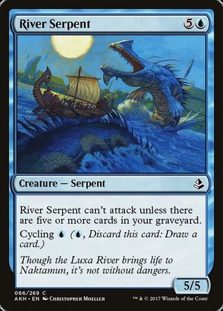 River Serpent [Amonkhet] | Gate City Games LLC