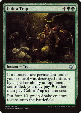 Cobra Trap [Commander 2015] | Gate City Games LLC