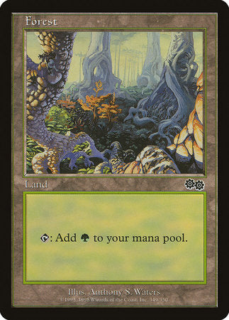 Forest (349) [Urza's Saga] | Gate City Games LLC