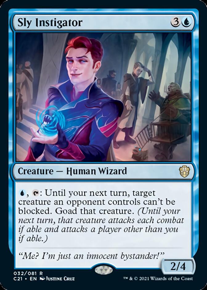 Sly Instigator [Commander 2021] | Gate City Games LLC