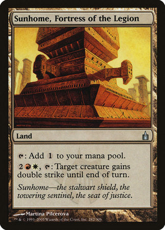Sunhome, Fortress of the Legion [Ravnica: City of Guilds] | Gate City Games LLC
