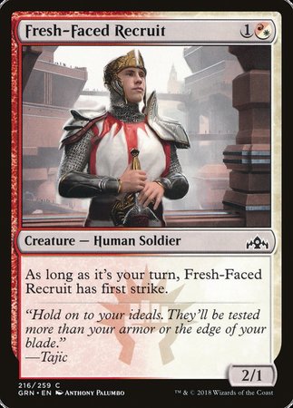 Fresh-Faced Recruit [Guilds of Ravnica] | Gate City Games LLC