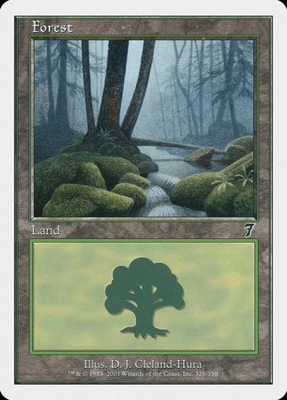 Forest (328) [Seventh Edition] | Gate City Games LLC