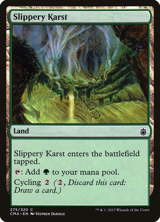 Slippery Karst [Commander Anthology] | Gate City Games LLC