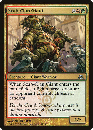 Scab-Clan Giant [Dragon's Maze] | Gate City Games LLC