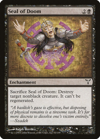Seal of Doom [Dissension] | Gate City Games LLC