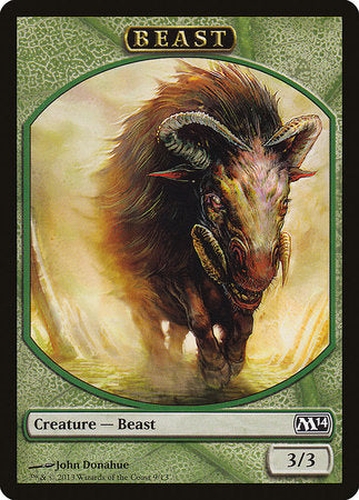 Beast Token [Magic 2014 Tokens] | Gate City Games LLC