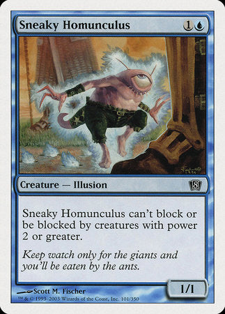 Sneaky Homunculus [Eighth Edition] | Gate City Games LLC