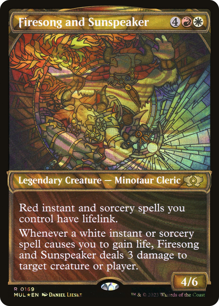 Firesong and Sunspeaker (Halo Foil) [Multiverse Legends] | Gate City Games LLC
