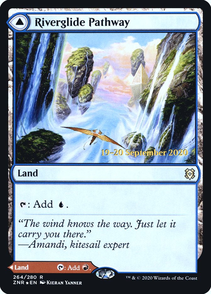 Riverglide Pathway // Lavaglide Pathway  [Zendikar Rising Prerelease Promos] | Gate City Games LLC