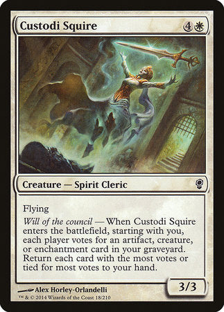Custodi Squire [Conspiracy] | Gate City Games LLC