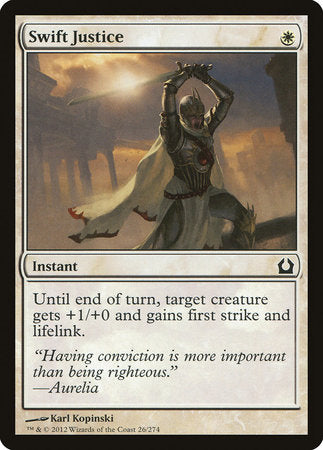 Swift Justice [Return to Ravnica] | Gate City Games LLC